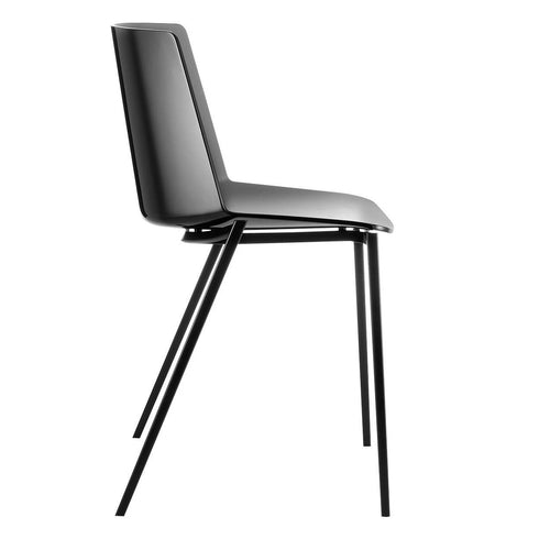Aiku Chair Wedge-Shaped / Base Graphite Grey